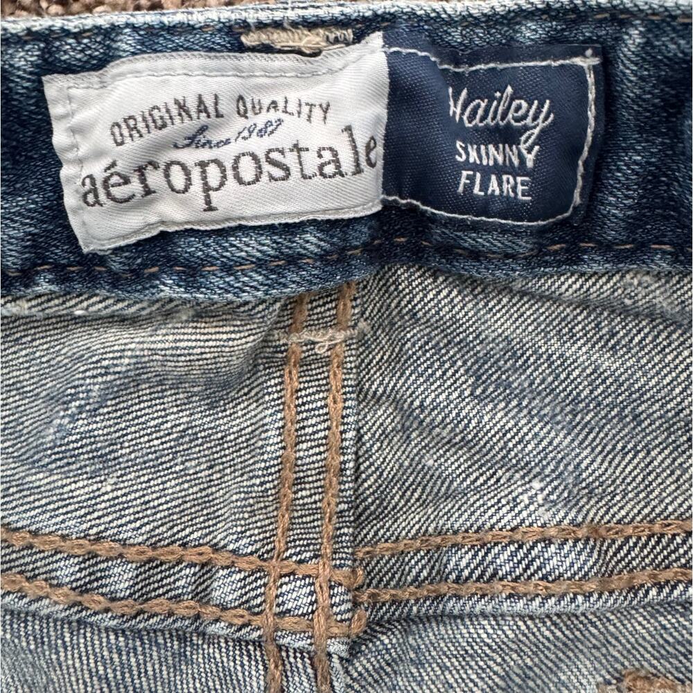 Aeropostale Hailey Skinny Flare Jeans - Picture 6 of 8